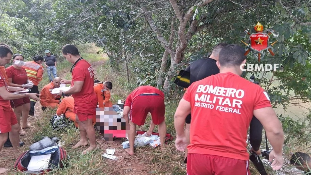 DF: Jovem morre afogado em córrego de núcleo rural