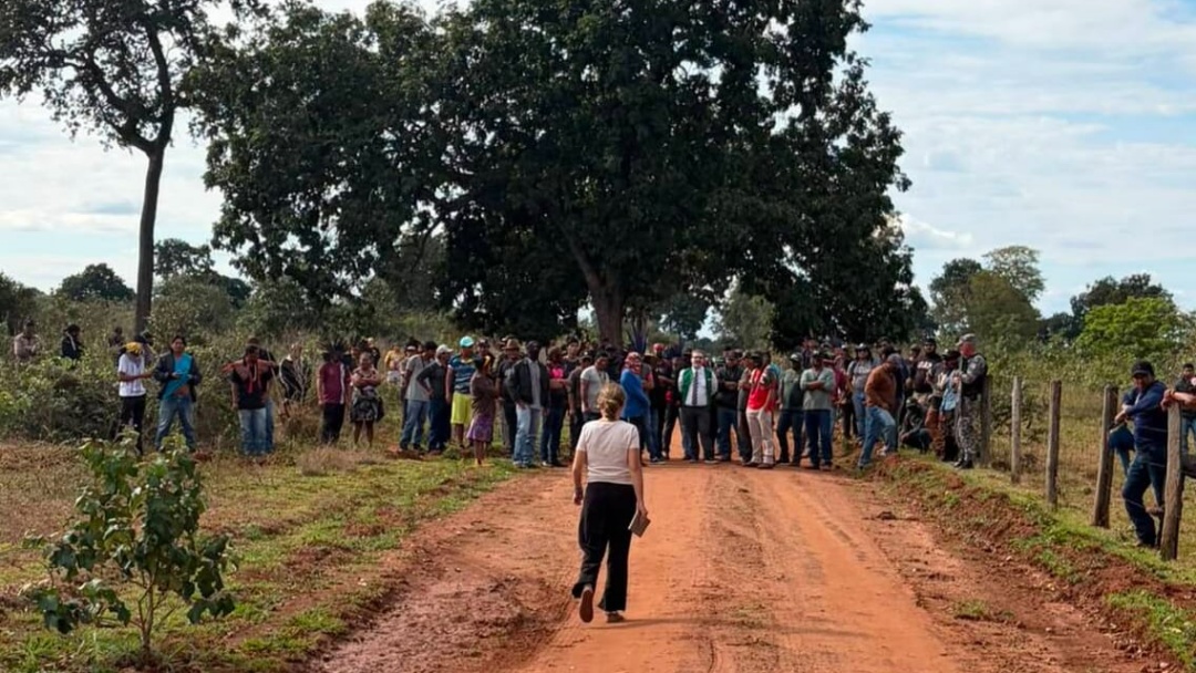 Indígenas liberam acesso à Aldeia Buriti após reunião com Funai e Ministério dos Povos Indígenas
