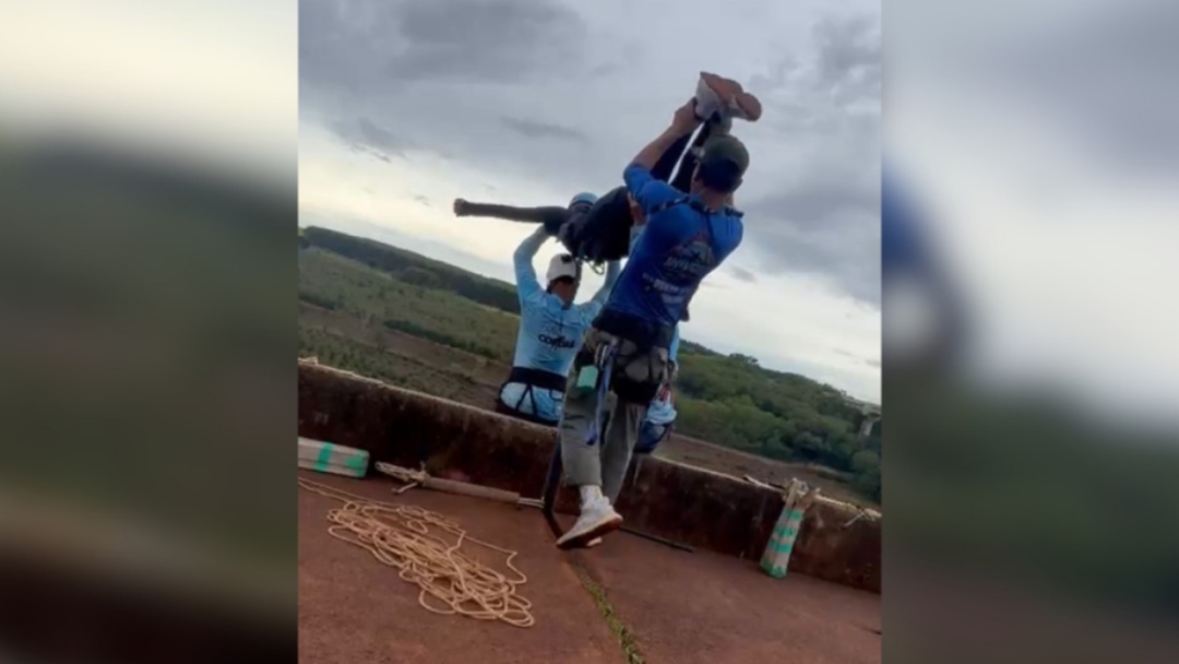 Suspeito preso retirou câmera de jovem que morreu em salto de rope jump, diz polícia