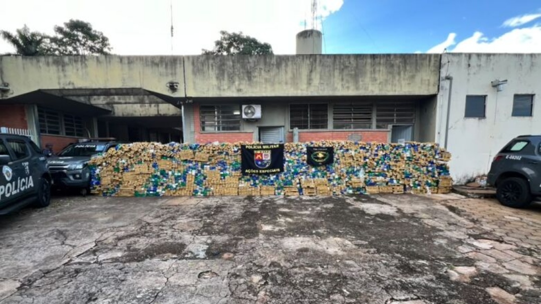 Preso com mais de 4 toneladas de maconha em SP &eacute; morador de F&aacute;tima do Sul