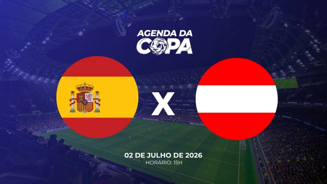 Espanha x &Aacute;ustria abre rodada da Copa desta quinta-feira