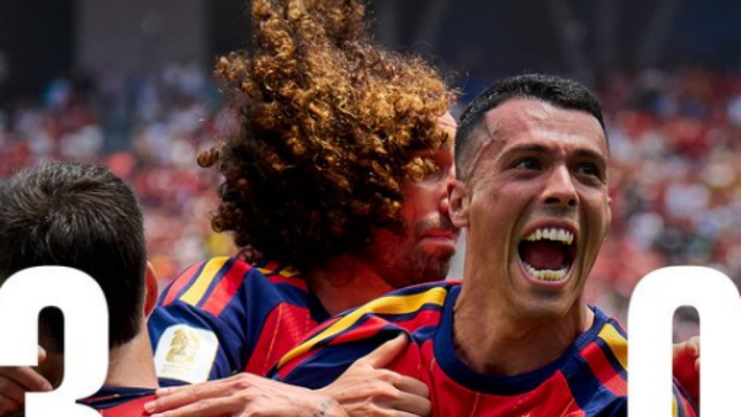 Espanha repete feito do Brasil de 1958 em classificação sobre Áustria por 3 a 0