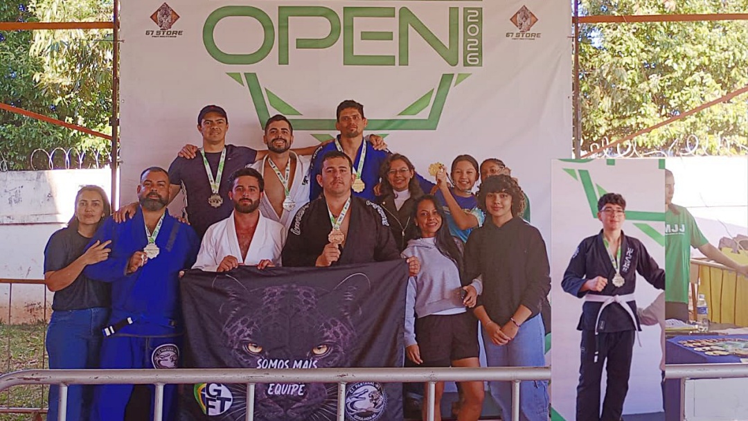 Sidrolândia Open de Jiu-Jítsu fortalece o esporte local e destaca atletas da GFTEAM-MS