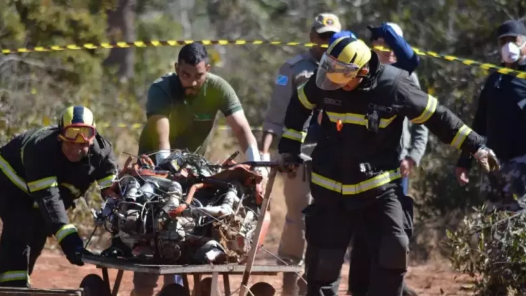 Perda de controle pode ter causado queda de avi&atilde;o em MS
