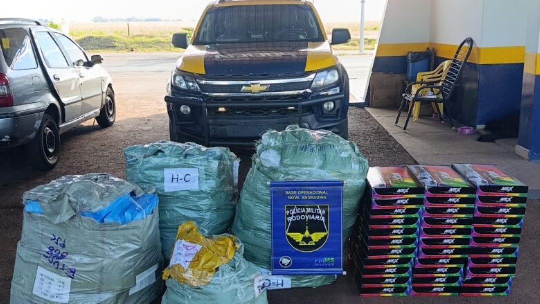 Brinquedos e eletr&ocirc;nicos contrabandeados s&atilde;o apreendidos na MS-134
