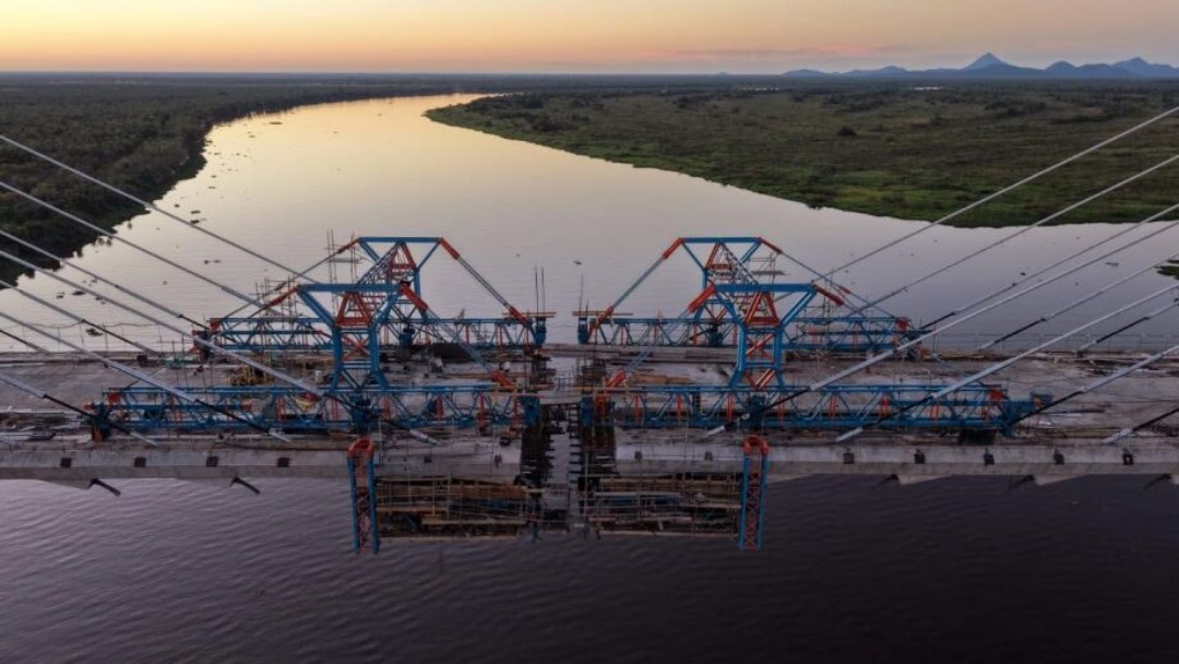 Ligação entre Brasil e Paraguai pela Ponte da Rota Biocênica deve ocorrer nesta semana